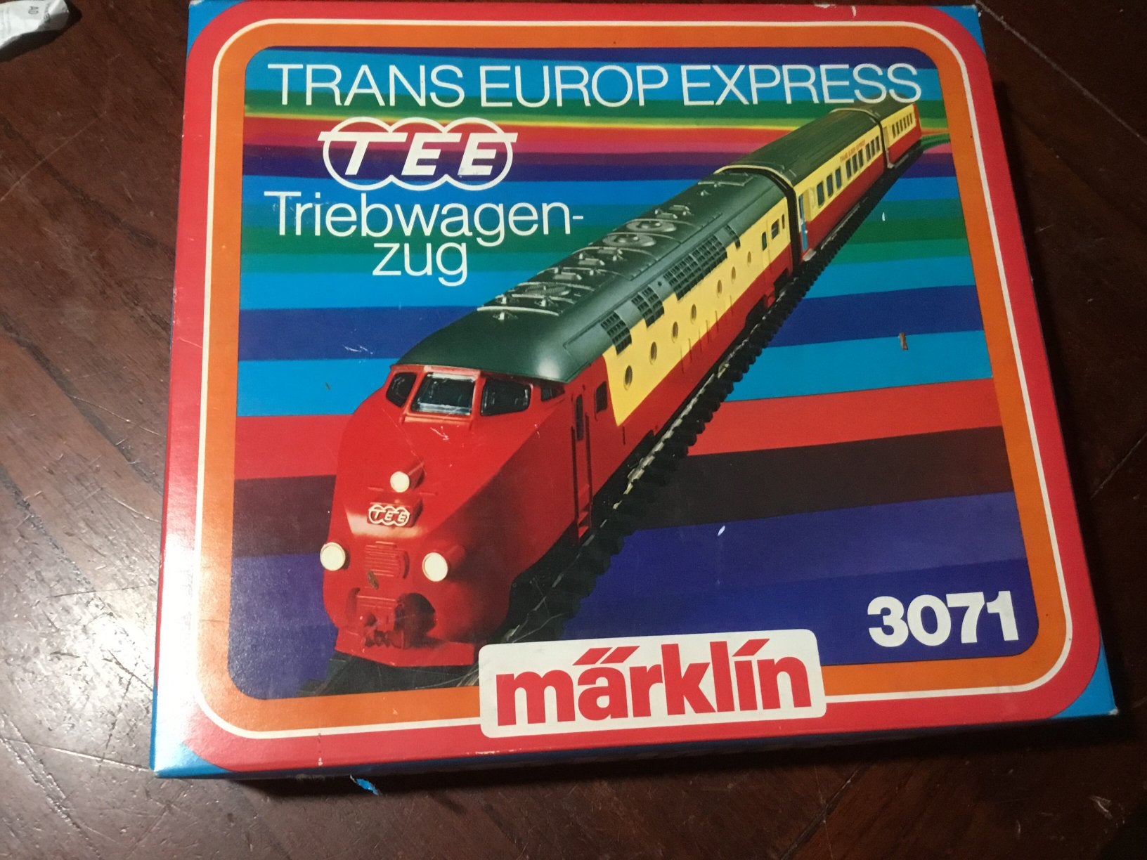 Marklin 3071 trans europ express in mooie staat in ovp, Wisselstroom, Gebruikt, Analoog, Wagon