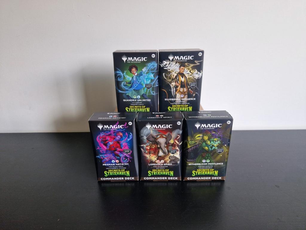 Secrets of Strixhaven Commander Decks, Hobby en Vrije tijd, Verzamelkaartspellen | Magic the Gathering, Ophalen of Verzenden, Nieuw