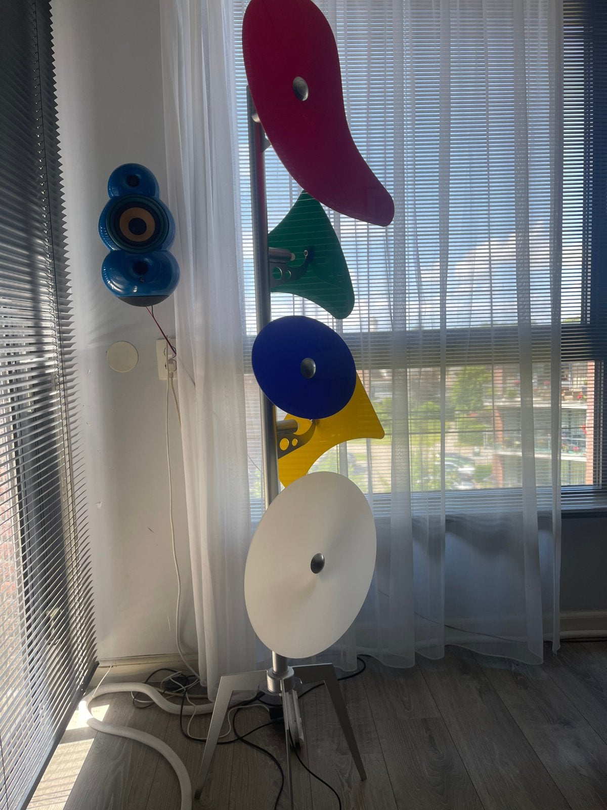 Staande vloerlamp, Huis en Inrichting, Lampen | Vloerlampen, Ophalen, Gebruikt, 150 tot 200 cm