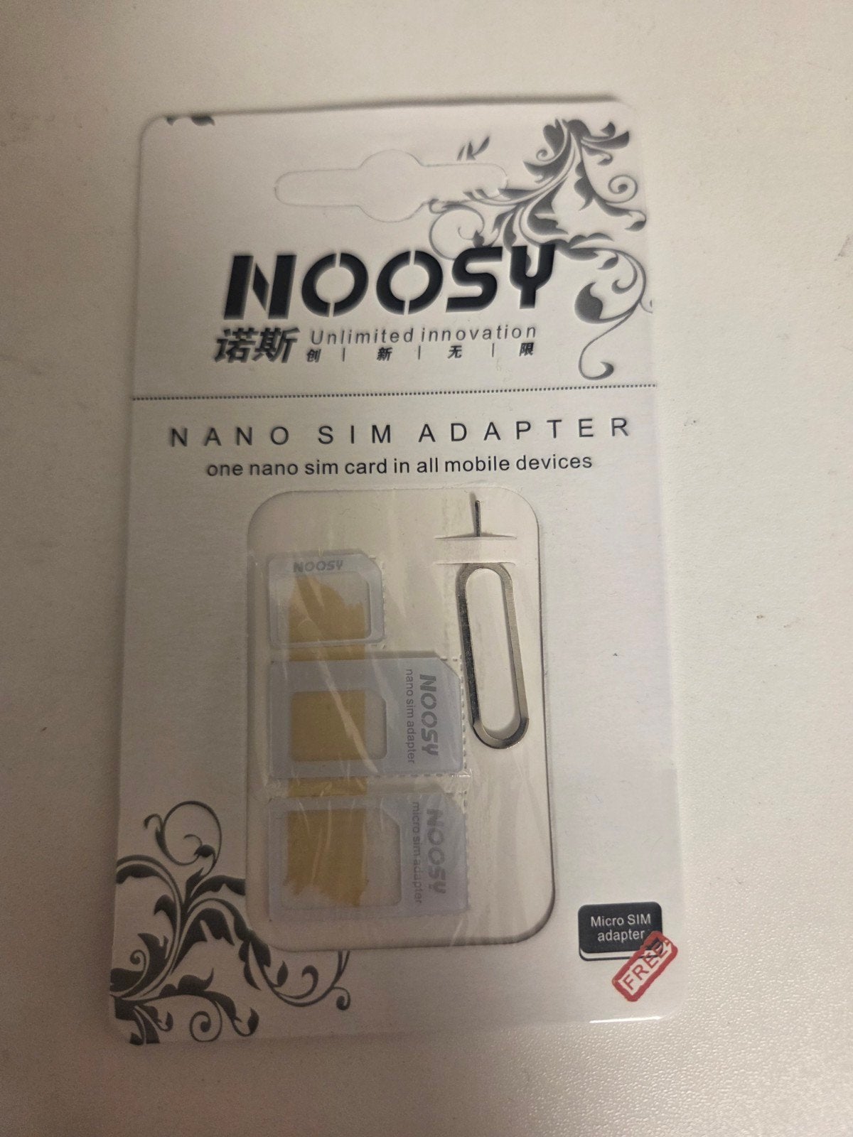 NOOSY Nano SIM Adapter - Universele SIM Kaart Adapter, Ophalen of Verzenden, Nieuw, Overige typen, Universeel