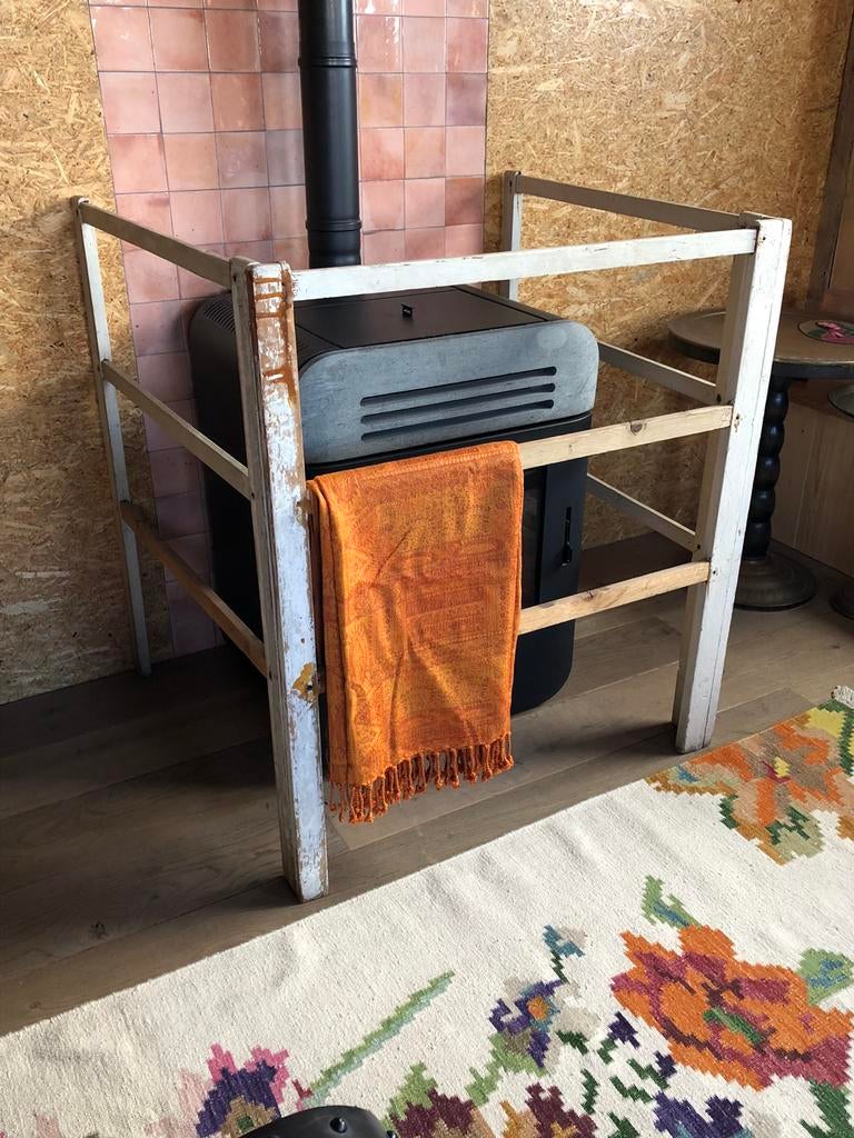 Brocante Vintage  rek, Ophalen, Gebruikt