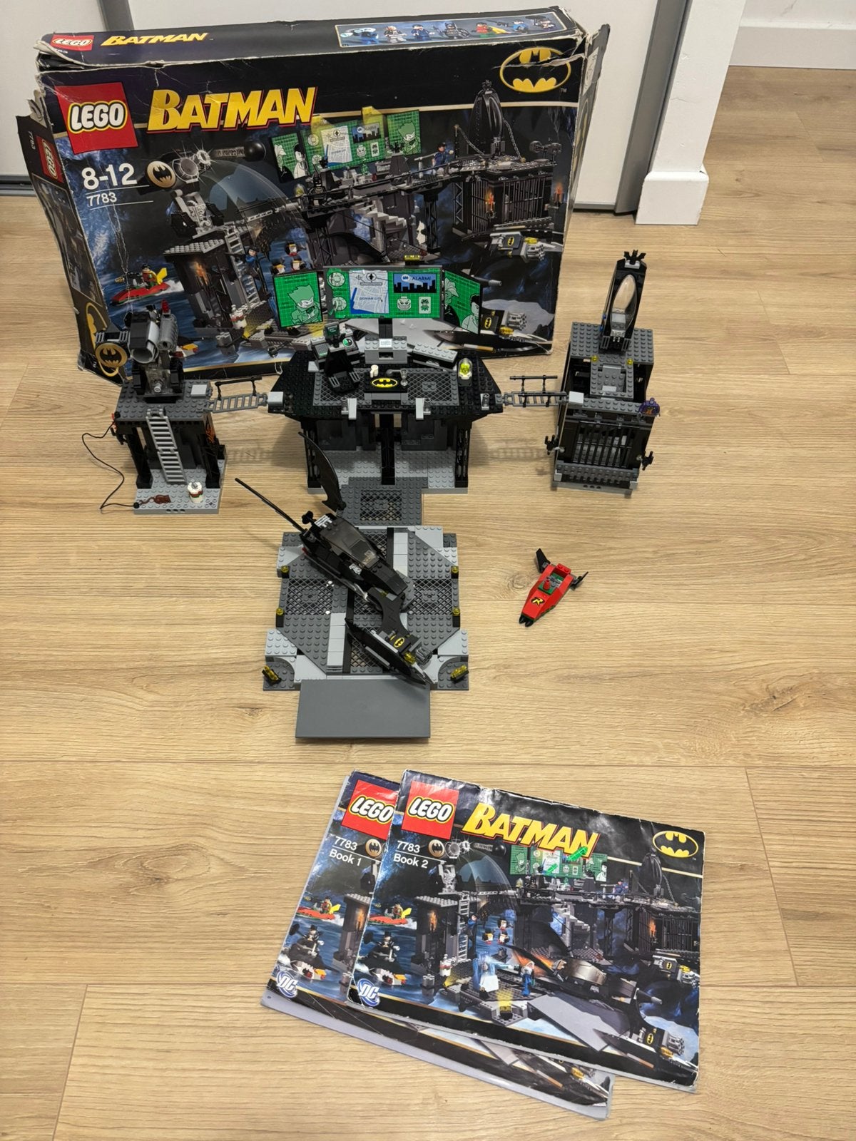 Lego 7783 batcave, Ophalen of Verzenden, Zo goed als nieuw, Lego, Inclusief doos