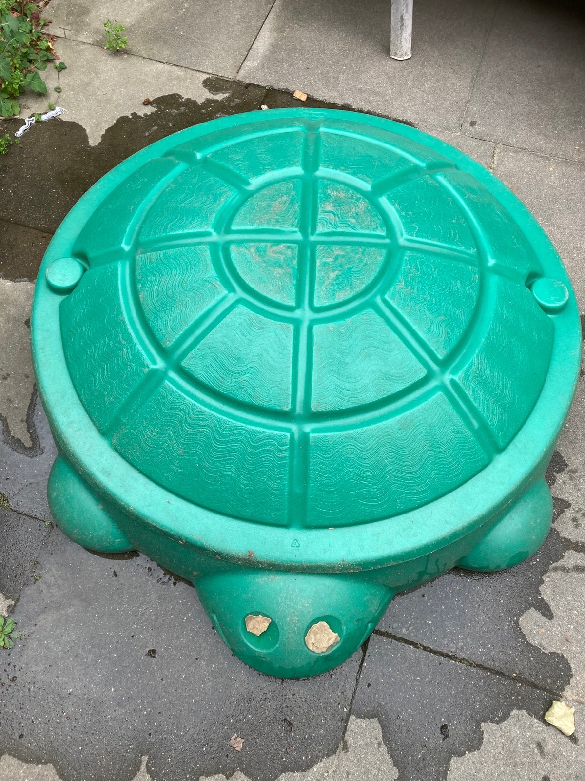 Zandbak schildpad gratis af te halen, Ophalen, Zo goed als nieuw