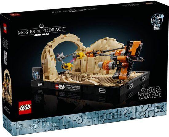LEGO Star Wars Mos Espa Podrace diorama - 75380, Ophalen, Star Wars, Lego, Nieuw