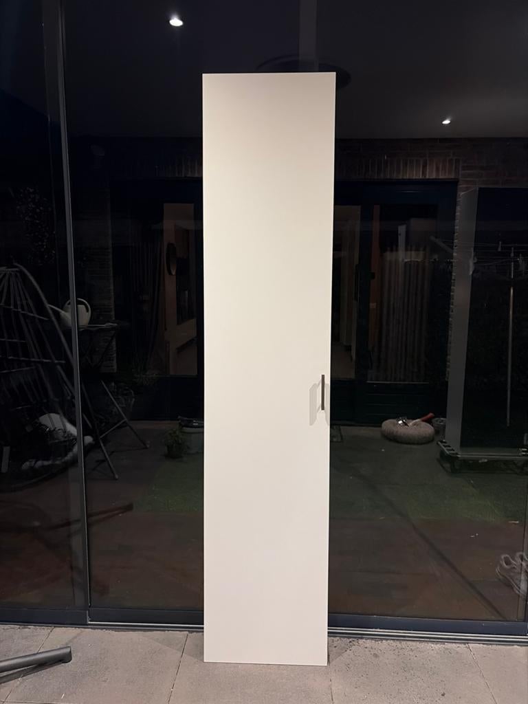 Witte Pax deur 236x50 cm, Ophalen, 200 cm of meer, Nieuw, 50 tot 100 cm