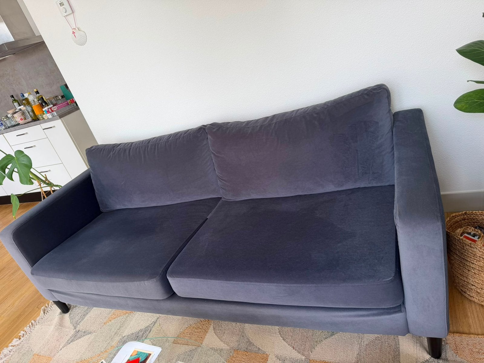 Tweezits bank, Huis en Inrichting, Ophalen, Gebruikt, 150 tot 200 cm, Tweepersoons