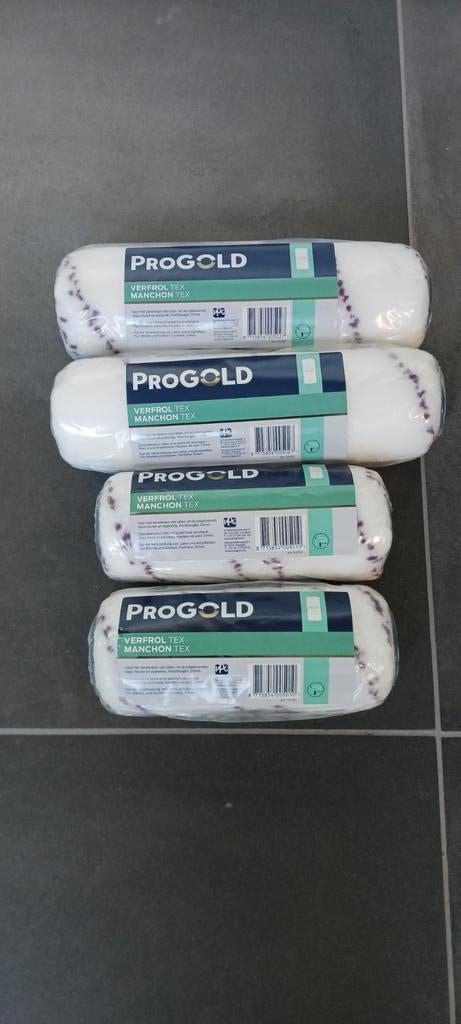 PROGOLD Verfrol Tex- Diverse maten (Partij), Ophalen of Verzenden, Nieuw, Verfroller