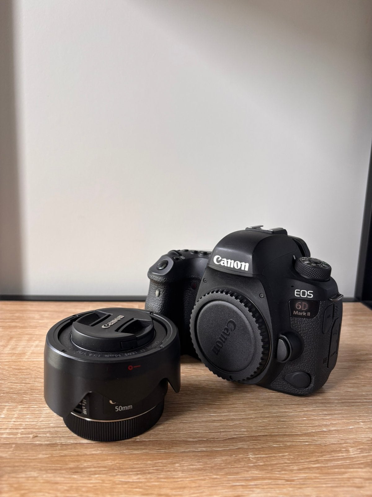 Canon EOS 6D Mark ii set, Ophalen of Verzenden, Zo goed als nieuw, Canon, Geen optische zoom