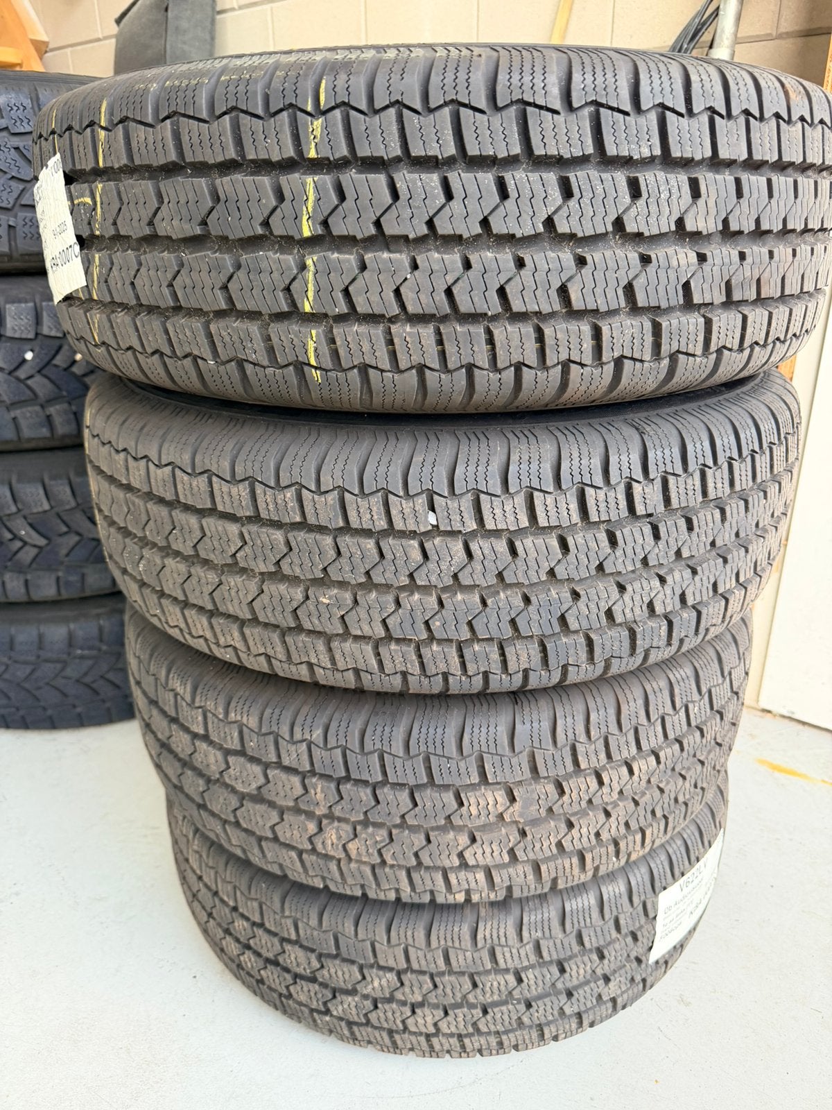 Set winterwielen met stalen velgen Continental ZGAN, Ophalen, 16 inch, Banden en Velgen, Bestelwagen