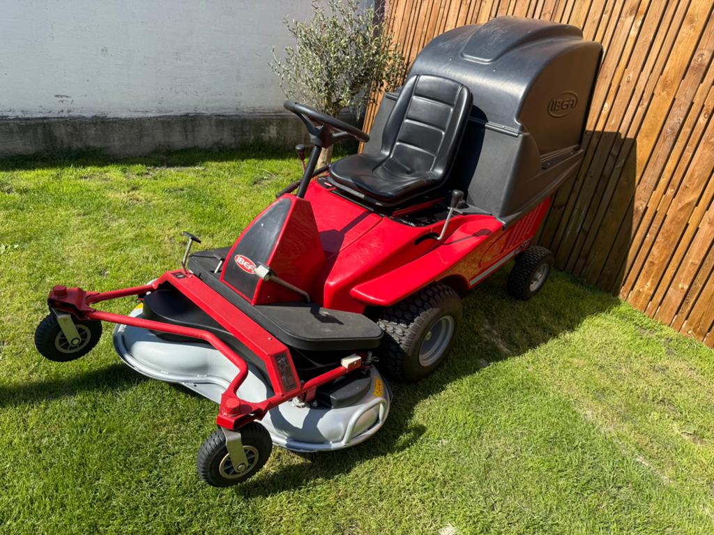 Ibea vision zitmaaier Frontmaaier met vangbak, Ophalen of Verzenden, Gebruikt, Opvangzak, 90 tot 120 cm