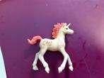 Schleich Bayala eenhoorn oranje, Ophalen of Verzenden, Zo goed als nieuw, Paard, Beeldje of Figuurtje