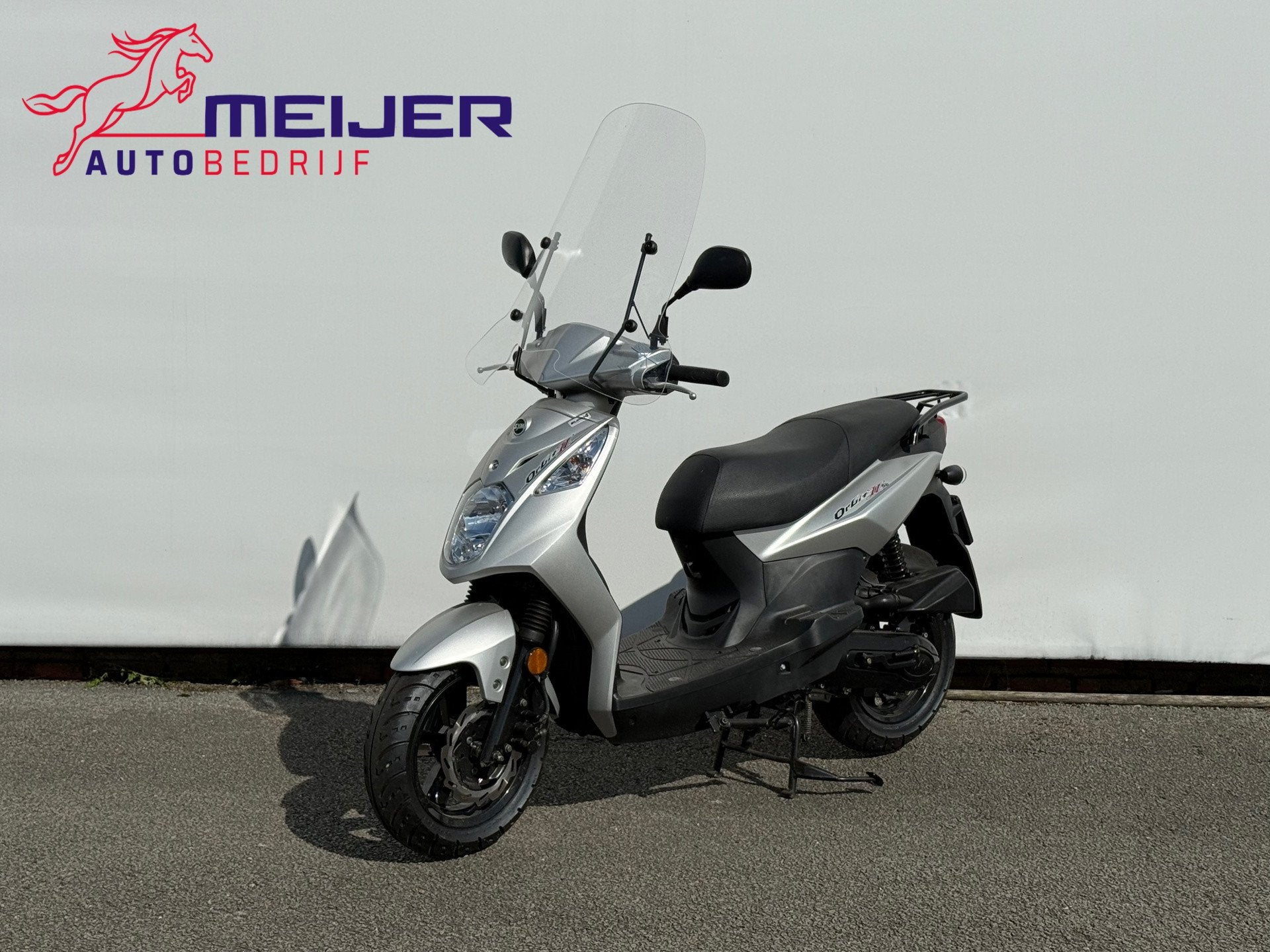 SYM Bromscooter Orbit II Windscherm | Slechts 136 KM !, Gebruikt, SYM, 49 cc
