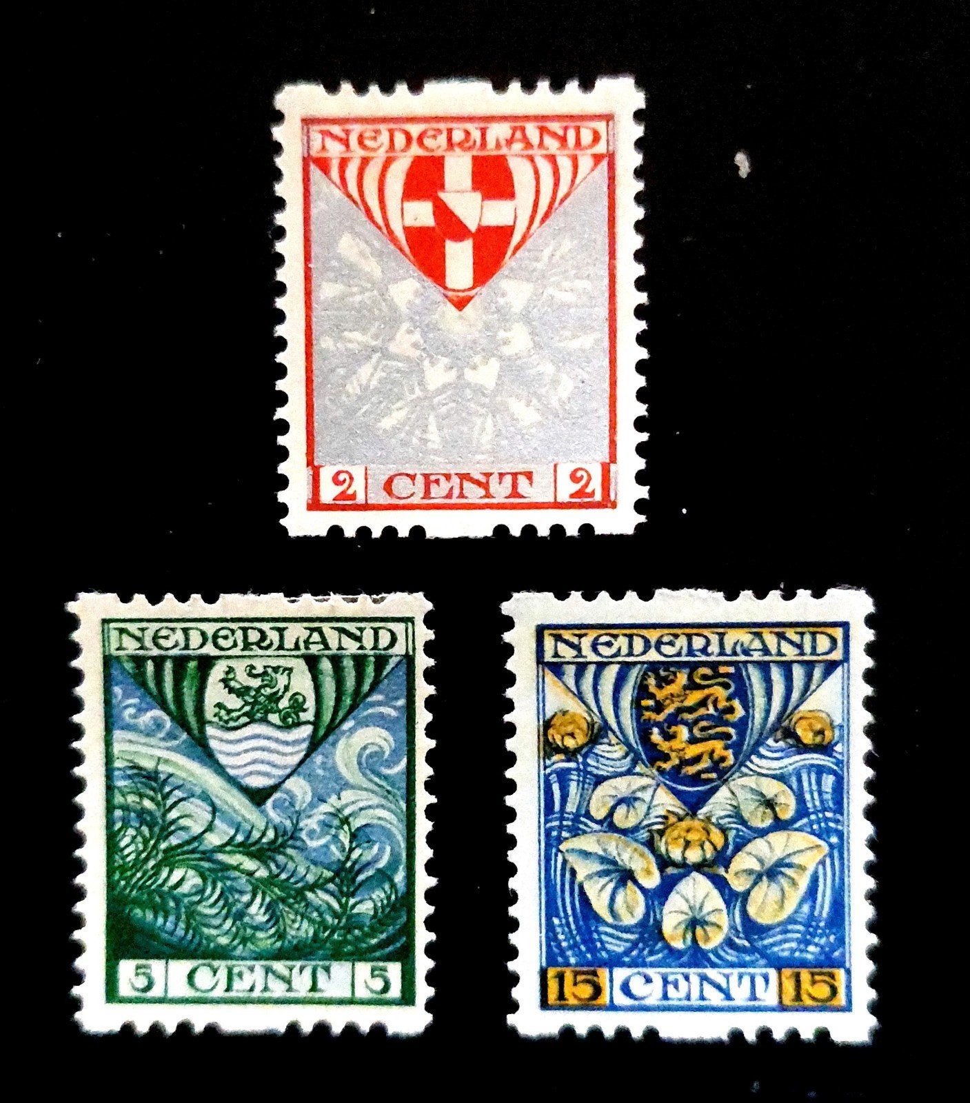 Provinciewapens 1926 ongebruikt., Ophalen of Verzenden, T/m 1940, Postfris