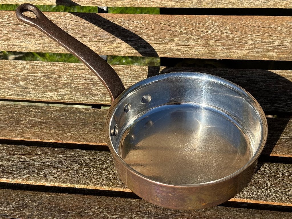 Bourgeat koperen pan 16cm - Traditioneel koken, Ophalen of Verzenden, Kookpan, Overige merken, Koper