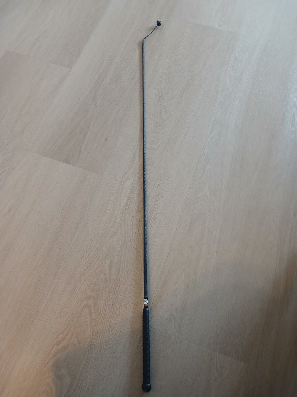 paardrijzweep 140 cm, Ophalen, Zo goed als nieuw, Veelzijdigheid, Zwart