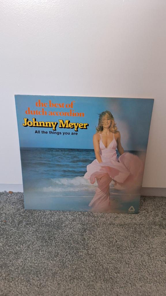 Johnny Meyer - The Best of Dutch Accordion LP, Ophalen of Verzenden, Gebruikt, 12 inch, Overige genres