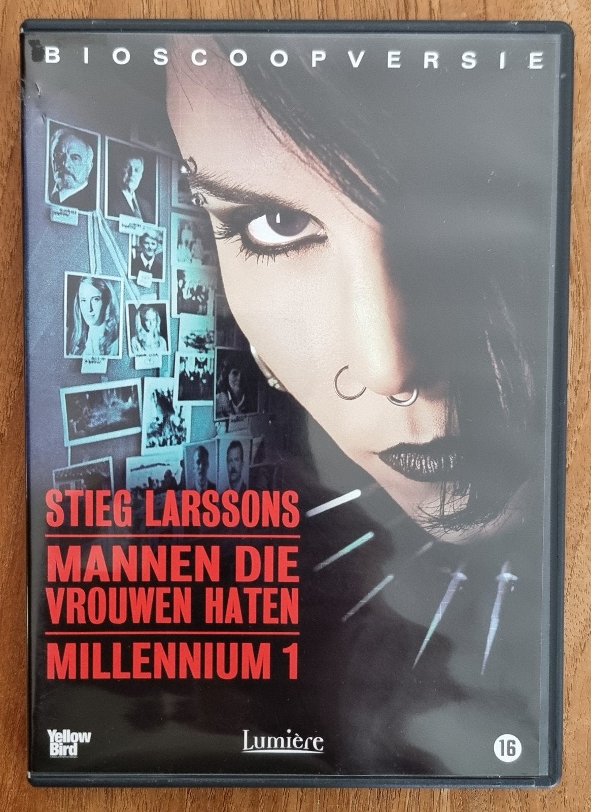 DVD Mannen die vrouwen haten - Millenium 1 - IZGST, Vanaf 16 jaar, Ophalen of Verzenden, Zo goed als nieuw, Detective en Krimi