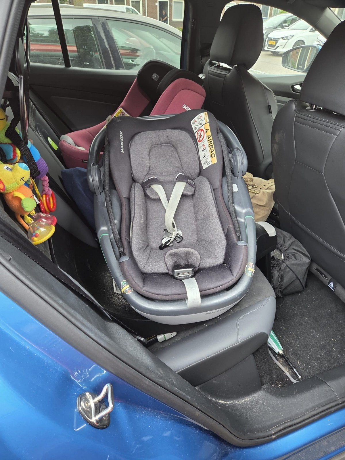 Maxi-Cosi Coral 360 draaibare autostoel + FamilyFix 360 base, Kinderen en Baby's, Autostoeltjes, Ophalen, Gebruikt, Isofix, 0 t/m 13 kg