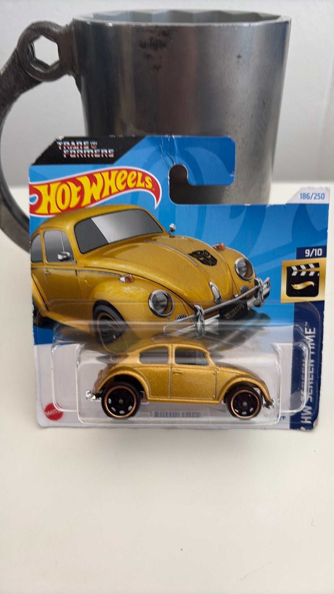 Hot Wheels Bumblebee Transformer VW 1/64, Ophalen of Verzenden, Nieuw, Auto