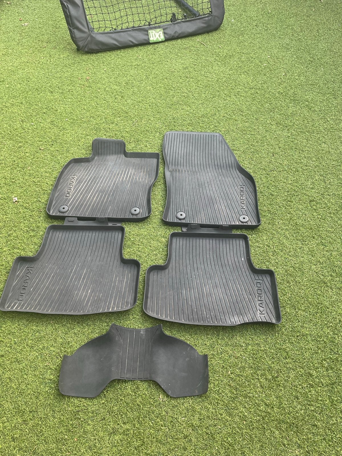 Rubberen automatten set voor Skoda Karoq (5 stuks), Ophalen, Gebruikt