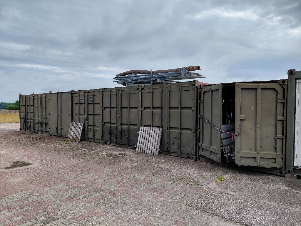 bouwplaatsinrichting, Ophalen