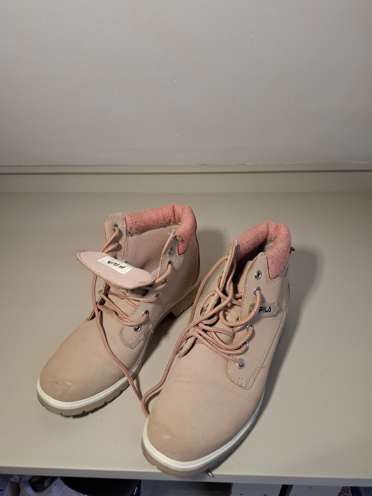 Fila booties maat 38, Lage of Enkellaarzen, Ophalen of Verzenden, Roze, Fila