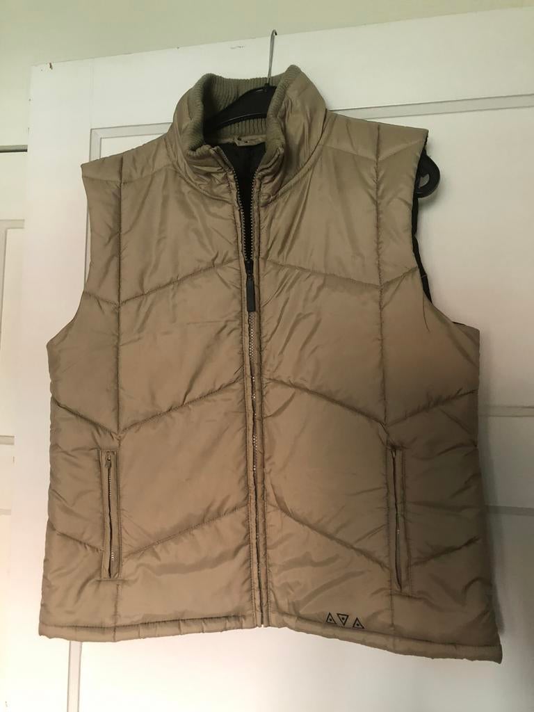 Bruin / Beige bodywarmer, Ophalen of Verzenden, Zo goed als nieuw, Beige
