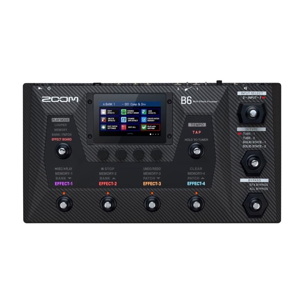 Zoom B6 Bass Multi Effects Processor SUPERPRIJS AANBIEDING!!, ZOOM GmbH, Nieuw, Ophalen of Verzenden, Multi-effect