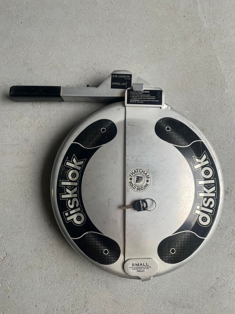 Disklok Auto stuurslot stuurlock, Ophalen, Gebruikt