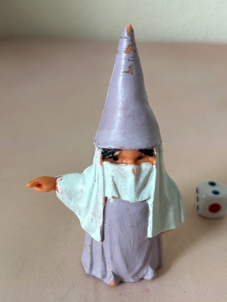Vintage David de Kabouter PVC figuur BRB jaren 80, Verzamelen, Gebruikt, Edificio BRB, San Sebastian de los Reyes, Madrid, Spanje