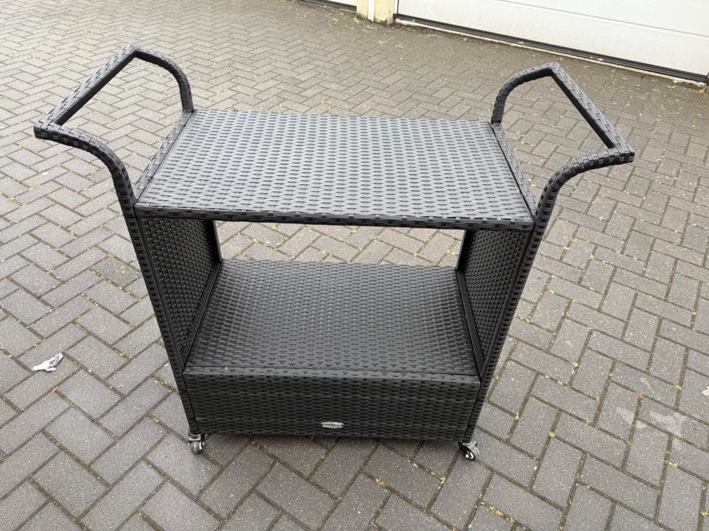 Serveerwagen, Ophalen of Verzenden, Rechthoekig, Hout
