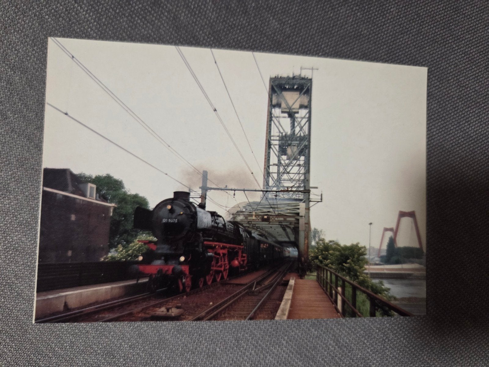 Laatste Trein over Hefbrug - Historische Foto, Ophalen of Verzenden