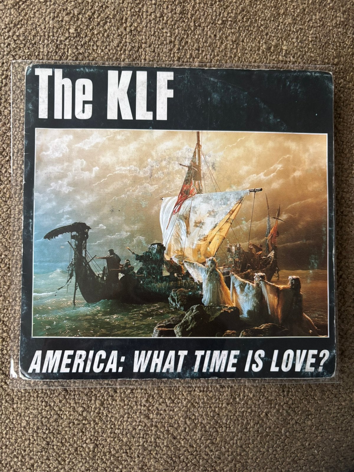The KLF - America : What time is Love ?, Cd's en Dvd's, Ophalen of Verzenden, Zo goed als nieuw, 7 inch, Pop