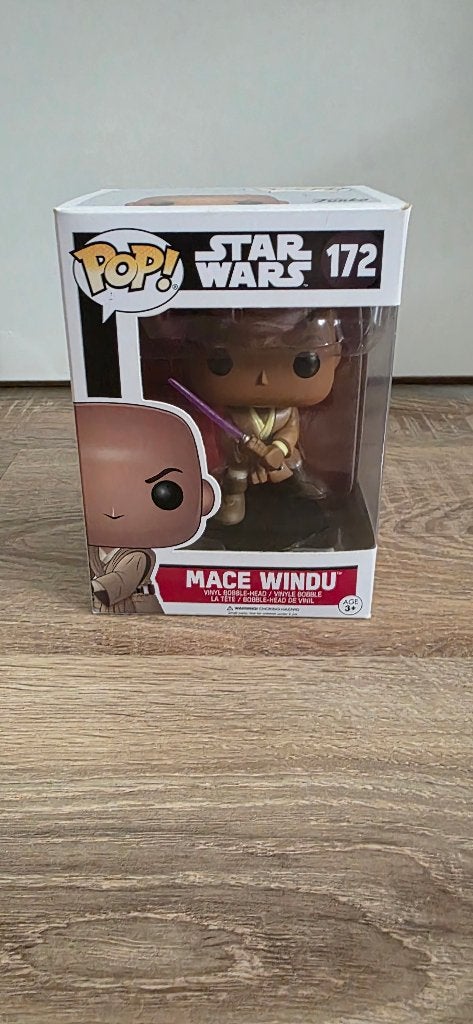 Funko Pop! Star Wars Mace Windu #172, Ophalen of Verzenden, Zo goed als nieuw