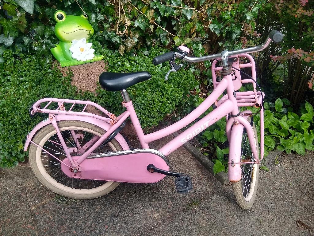 kinderfiets, Fietsen en Brommers, Fietsen | Meisjes, Ophalen, Gebruikt, Handrem, Spirit