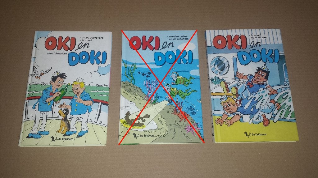 Oki en Doki - AVI 5 boeken - ZGAN, Boeken, Ophalen of Verzenden, Zo goed als nieuw, Fictie algemeen