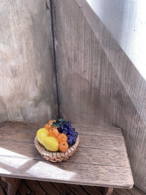 poppenhuis fruitmand A, Verzamelen, Ophalen of Verzenden, Nieuw, Poppenhuis
