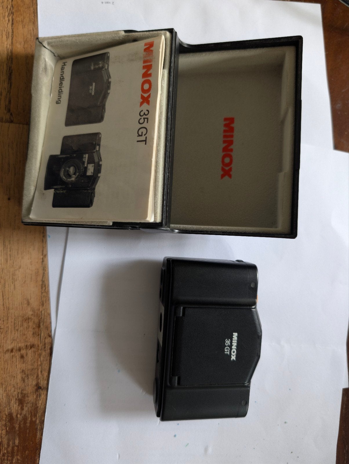 Minox 35 GT Compactcamera -, Audio, Tv en Foto, Ophalen of Verzenden, Gebruikt, Compact, Minolta