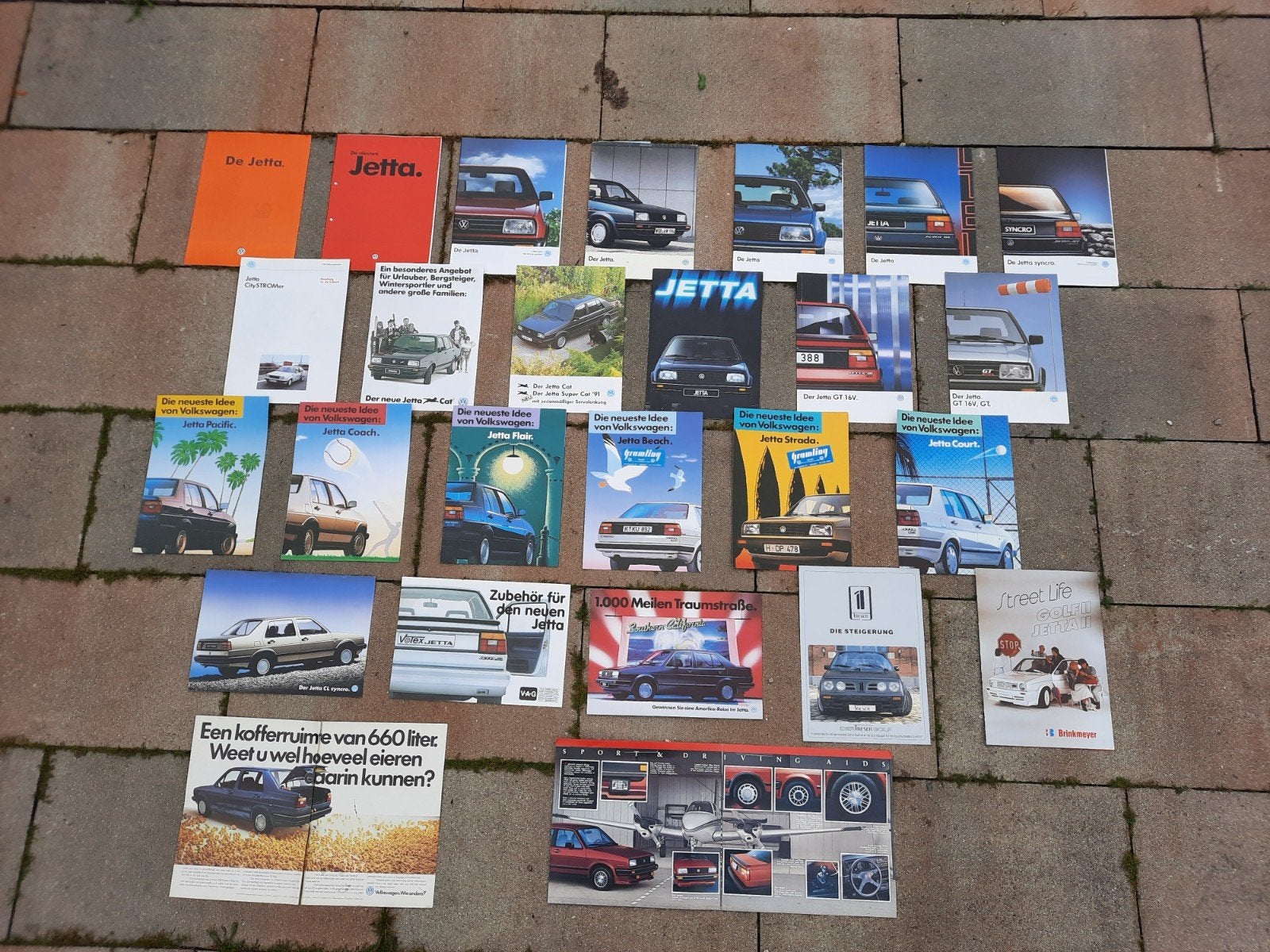 Volkswagen Jetta brochures / reclamefolders, Boeken, Auto's | Folders en Tijdschriften, Zo goed als nieuw, Volkswagen, Ophalen of Verzenden