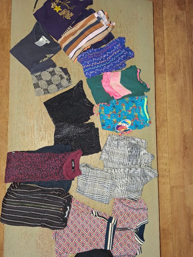 Pakket kleding meisje 110/116 herfst/winter veel nieuw, Kinderen en Baby's, Ophalen of Verzenden, Zo goed als nieuw, Maat 110