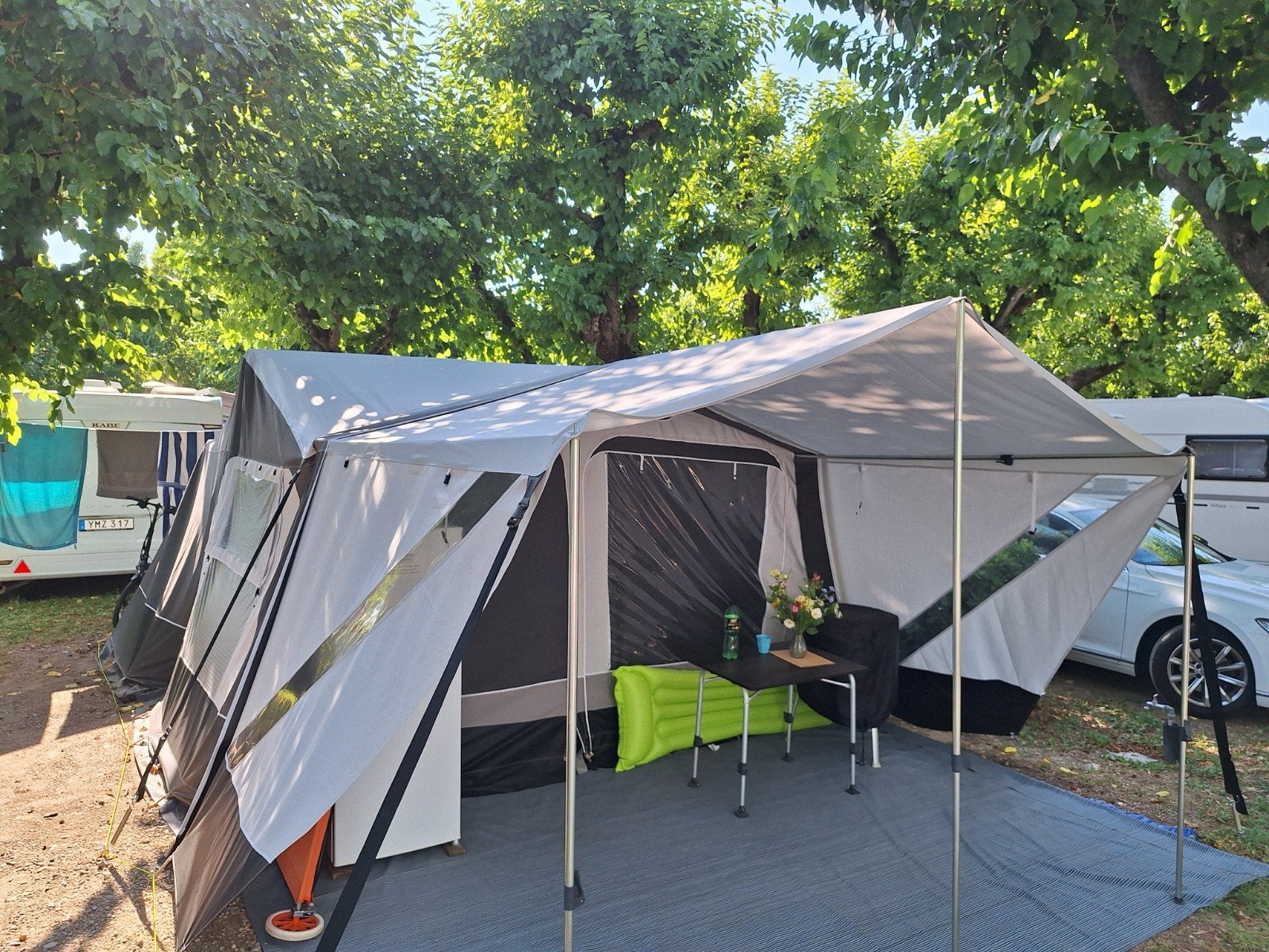 Zeer mooie vouwwagen jamet jametic 2017, Caravans en Kamperen, Vouwwagens, Ophalen