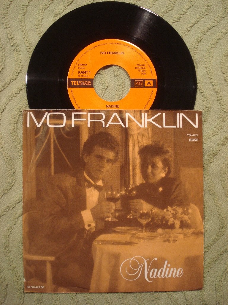 Ivo Franklin 7" Vinyl Single: ‘Nadine’ (Nederland), Ophalen of Verzenden, Zo goed als nieuw, 7 inch, Pop
