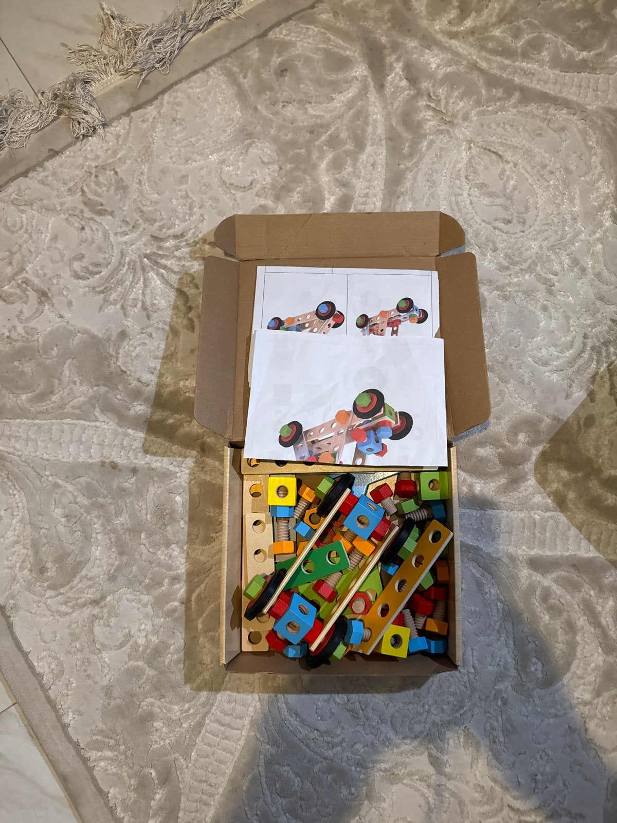 Houten Constructieset - Mini Matters, Kinderen en Baby's, Ophalen of Verzenden, Zo goed als nieuw, Overige merken