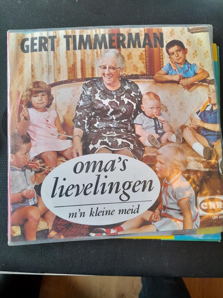 Gert timmerman 7inch oma,s lievelingen, Ophalen of Verzenden, Zo goed als nieuw, Nederlandstalig