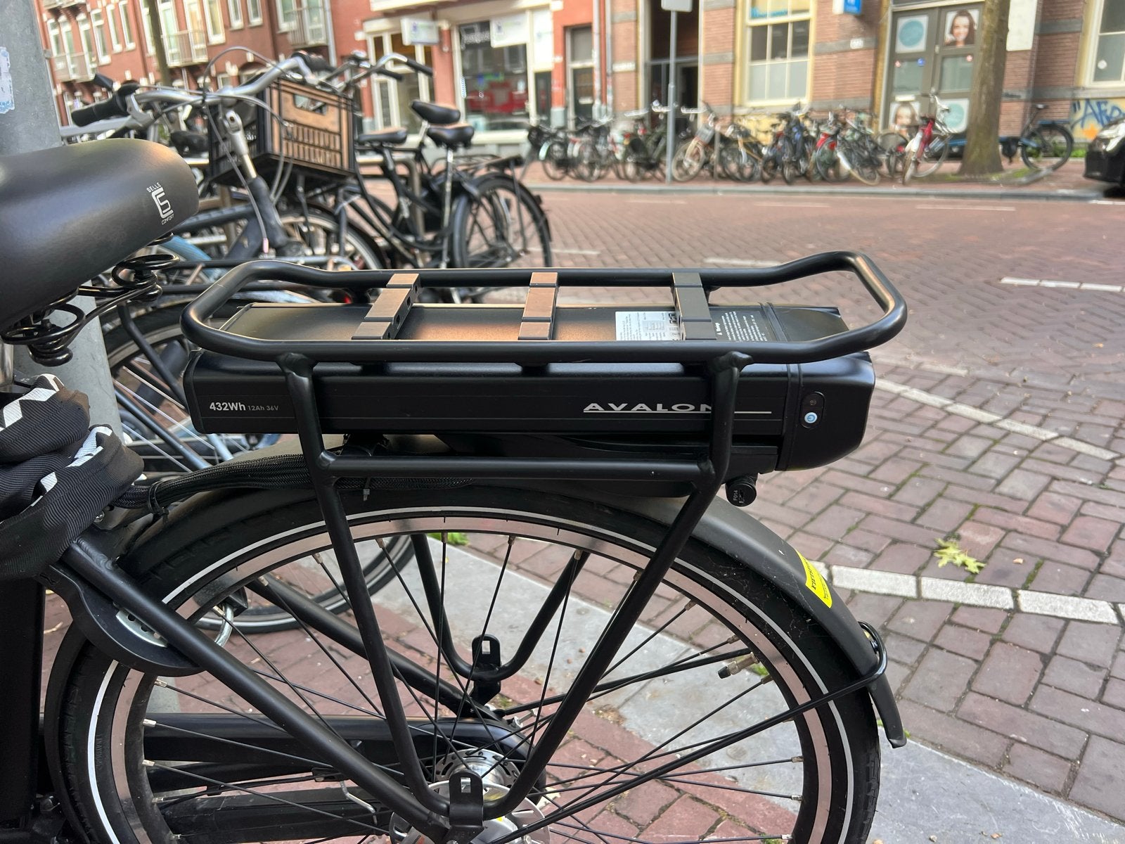 Avalon E-bike 432Wh – slechts 897 km – nette staat, Ophalen, Gebruikt, 50 km per accu of meer, Overige merken