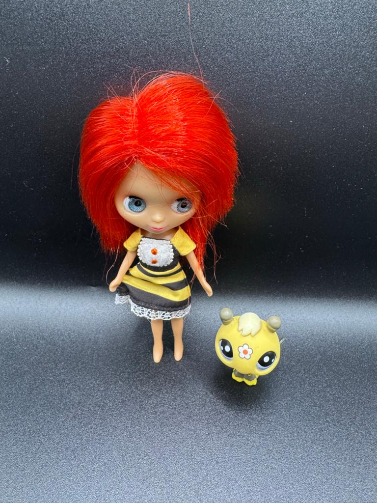 Blythe Pop met Huisdier - Unieke Verzamelaarsset, Ophalen of Verzenden, Zo goed als nieuw