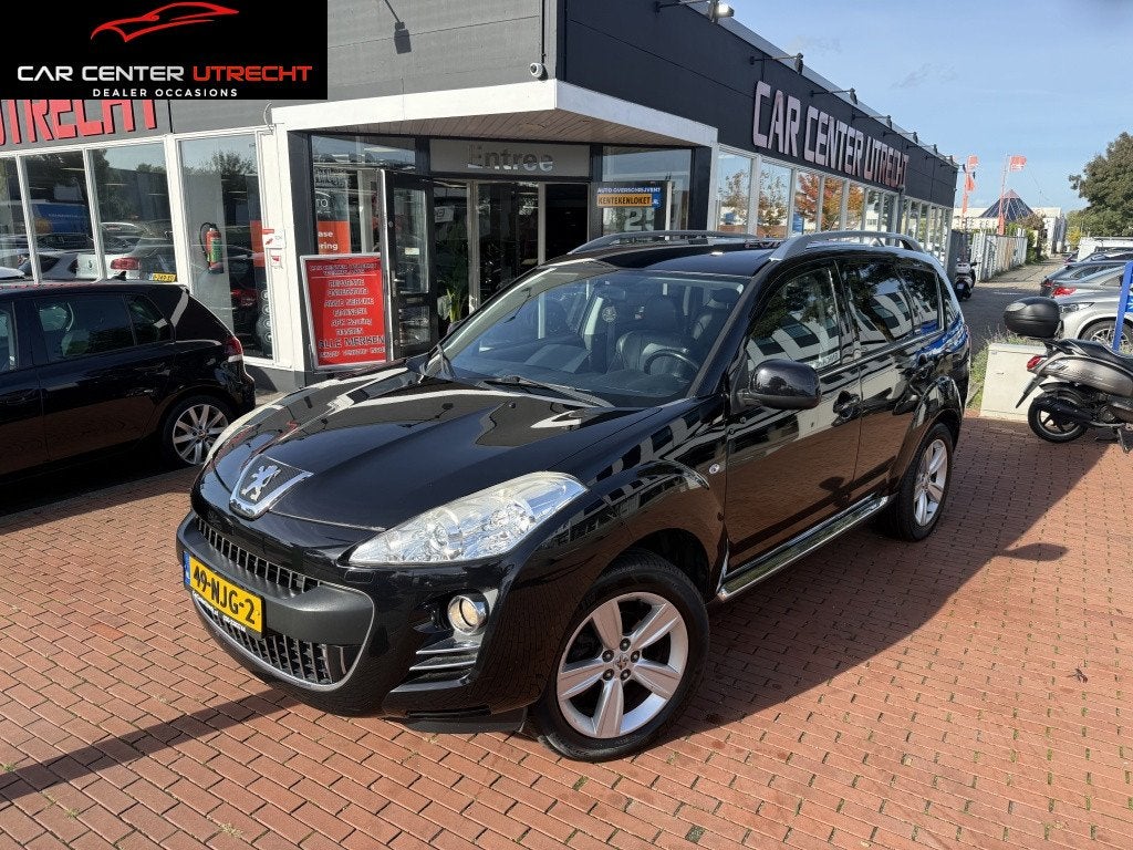 Peugeot 4007 2.2 HDiF Platinum 7p, Auto's, Euro 5, Gebruikt, Zwart, 7 stoelen