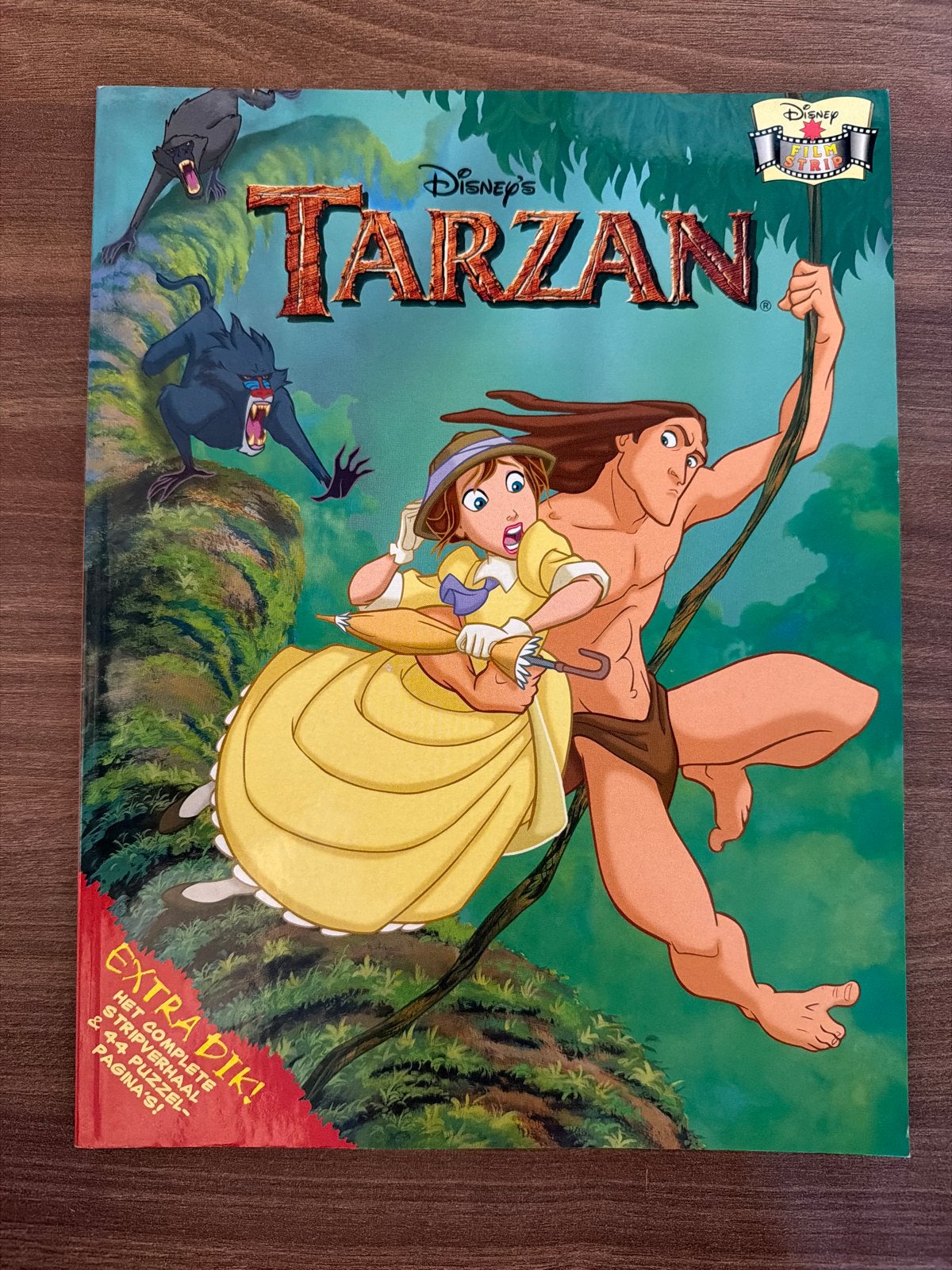 Disney’s Tarzan filmstrip 96paginas dik, Boeken, Verzenden