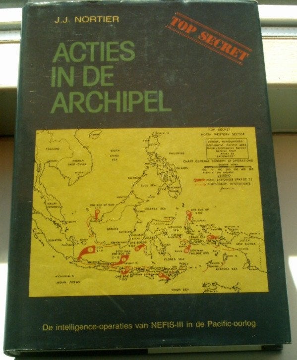 Acties in de archipel. J.J. Nortier.ISBN 9061353890., Ophalen of Verzenden, 1945 tot heden, Zo goed als nieuw, Overige onderwerpen