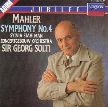 MAHLER Symphony no. 4 CD SOLTI STAHLMAN DECCA NIEUWSTAAT, Cd's en Dvd's, Ophalen of Verzenden, Modernisme tot heden, Zo goed als nieuw